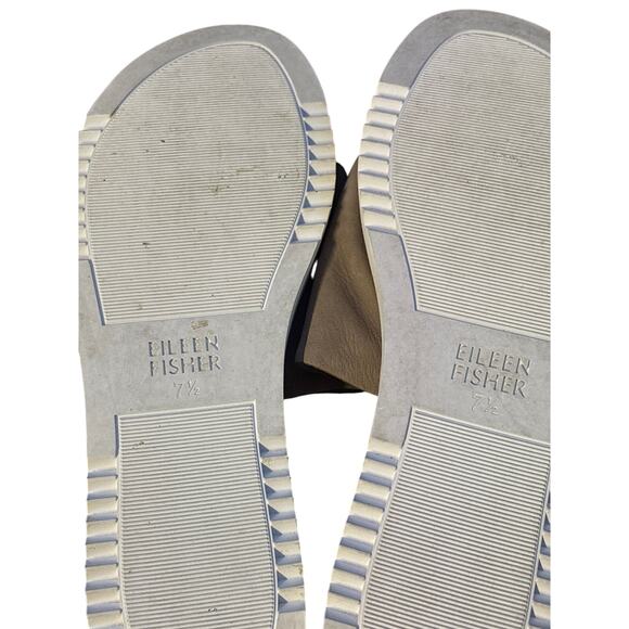 Eileen fisher sandals size 7 1/2 - Picture 3 of 3